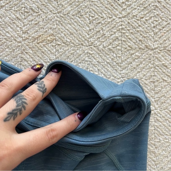 Outdoor Voices Warm Up Leggings Heathered Blue Size Small - Picture 5 of 5